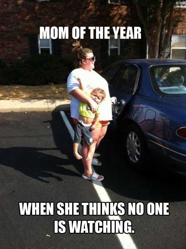Mom Of The Year Bad Partent The Funny Beaver