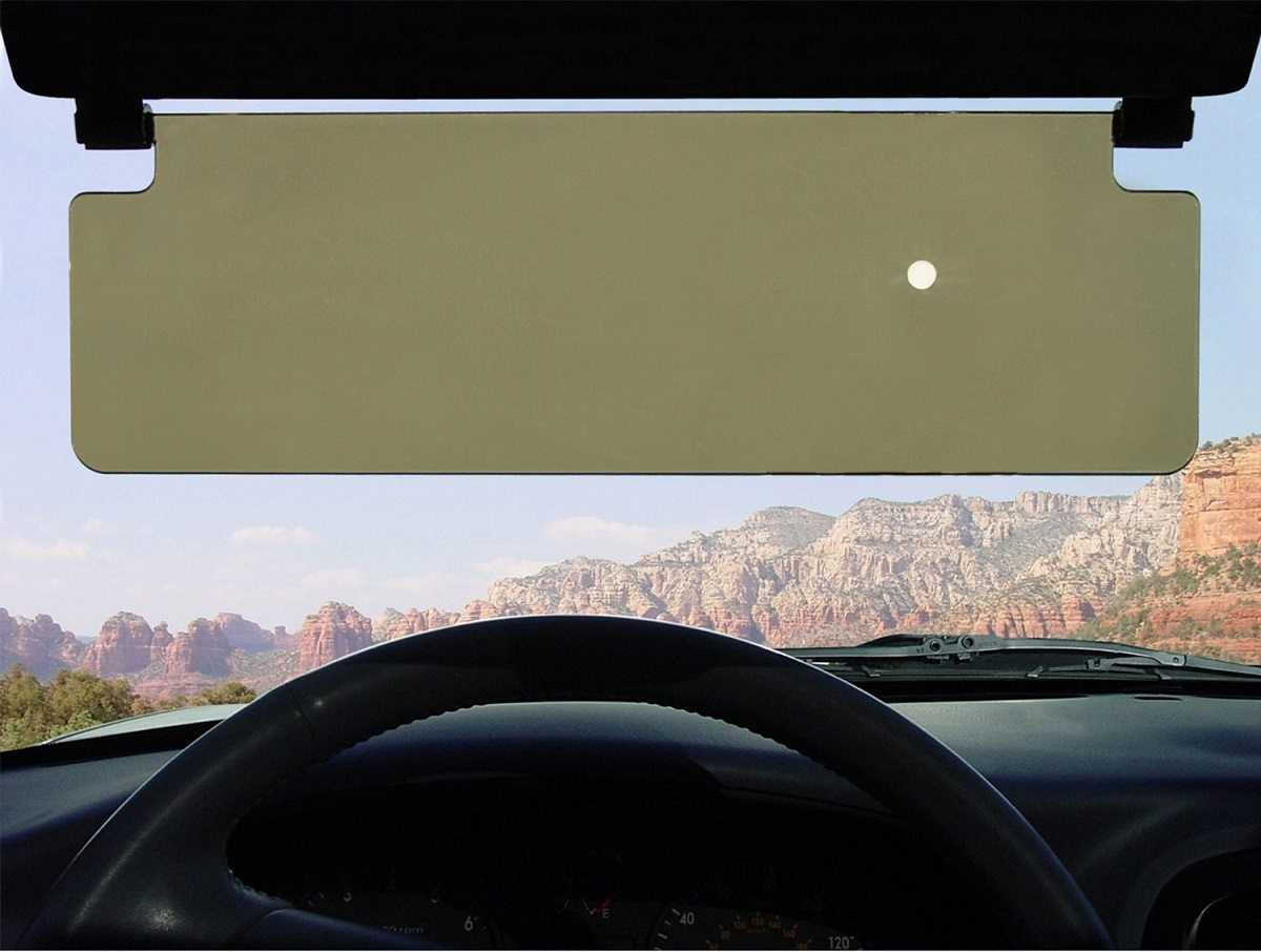 Flip Down See Through Sun Visor For Your Car