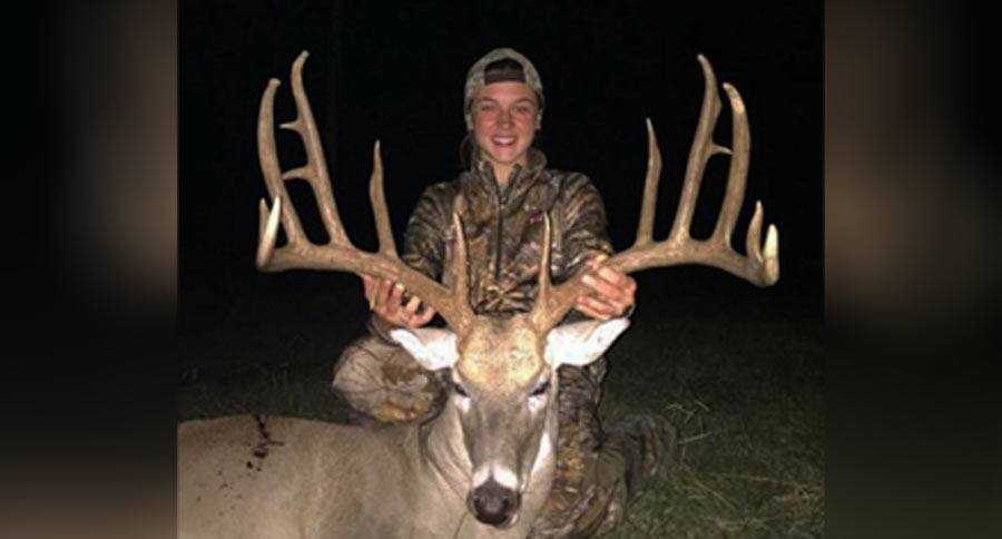 Record Oklahoma Buck Tagged By 14 Year Old