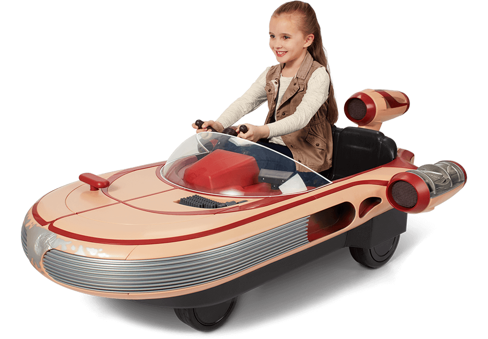 luke skywalker landspeeder 12v