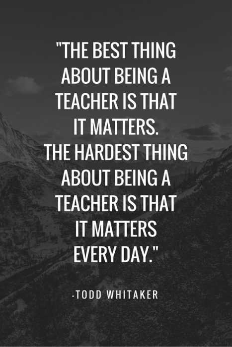30 Great Motivational and Inspirational Quotes for Teachers
