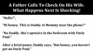 A Father Calls To Check On His Wife. What Happens Next Is Shocking. featured