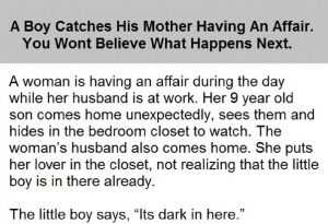Boy Catches His Mother Having An Affair. featured