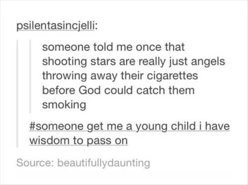 goofy tumblr post