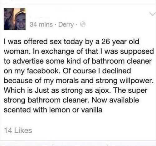 yet another funny facebook status Funniest Pictures Of The Week featured