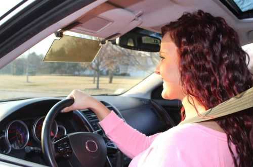 Flip Down See Through Sun Visor For Your Car 326