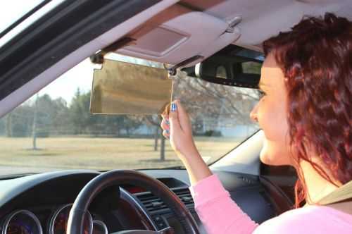 Flip Down See Through Sun Visor For Your Car 329