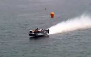 Meet The World's Fastest Pontoon Boat  114MPH  Brad Rowland's 25ft South Bay 925CR powered by three Mercury Promax 300X Outboard Engines video featured