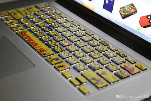 Minions Keyboard Stickers - Make Your Laptop Awesome