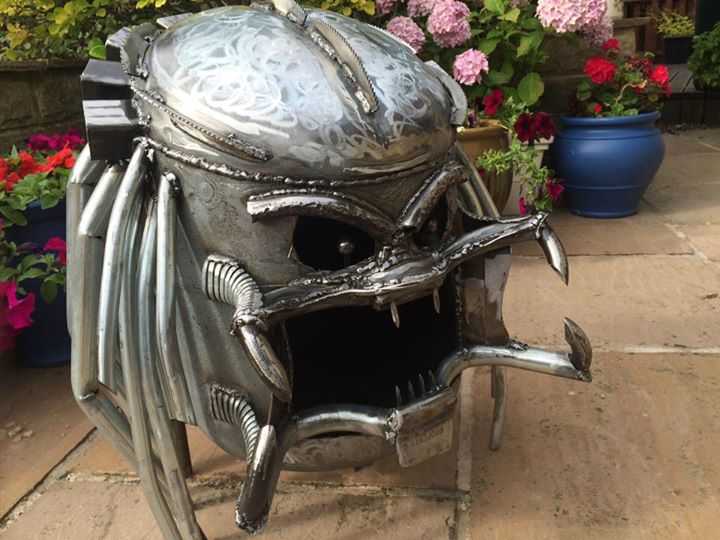 alien fire pit
