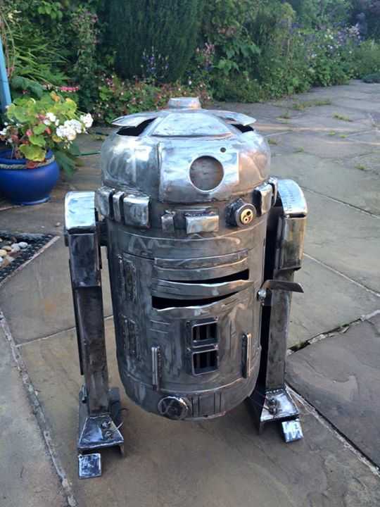 r2d2 fire pit