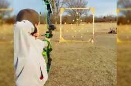 Guy Makes A Pretty Awesome Archery Target And Game Softballs Video Featured
