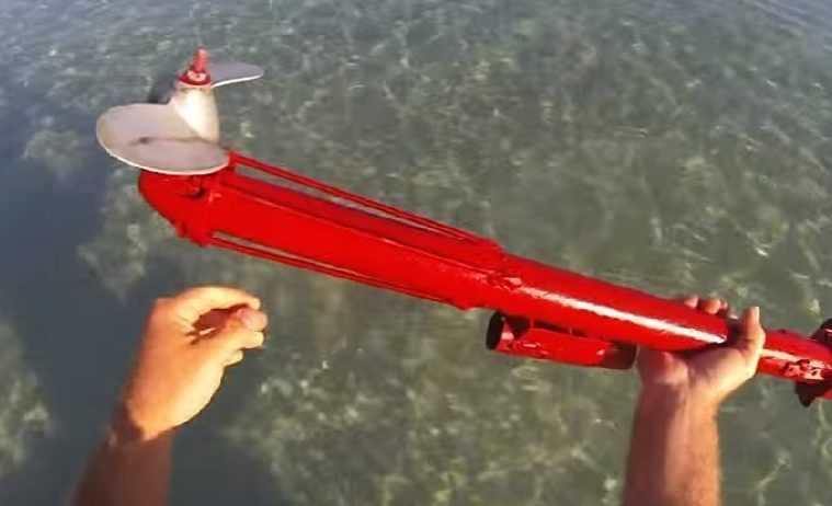 How To Make A Trolling Motor Using An Old Angle Grinder Diy Video
