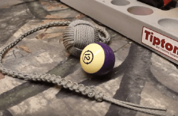 How To Make The Giant Gorilla A Huge Paracord Self Defense Monkey Fist Featured