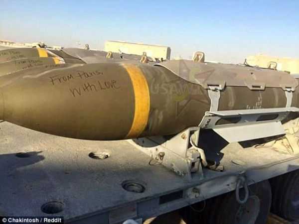 From Paris With Love Bombs Pictures Isis Attack France 001