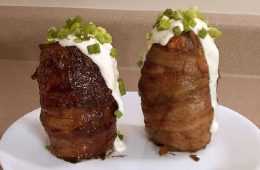 Bbq Bacon Volcano Potato