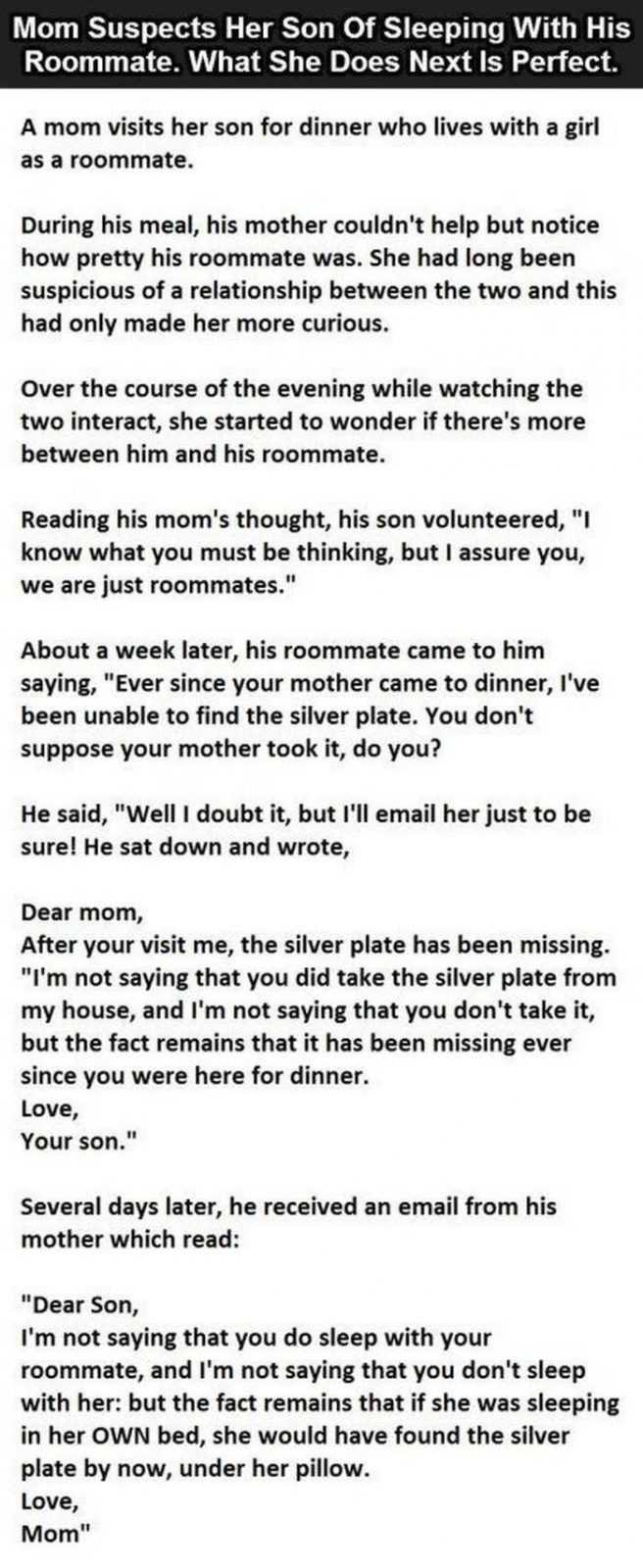 STYLEMNEWS: MUM SUSPECTS SON FUNNY STORY