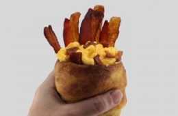 Mac And Cheese And Bacon Bread Cone Videos Featured 2