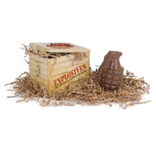 Chocolate Hand Grenade Great Valentines Day Gift For Gun Guys
