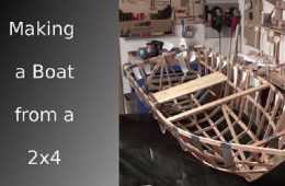 How To Build A Boat From A Single 2X4 Featured