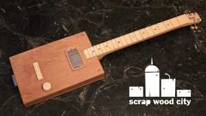 How To Build A Three String Cigar Box Electric Guitar  For Less Than $25 video featured