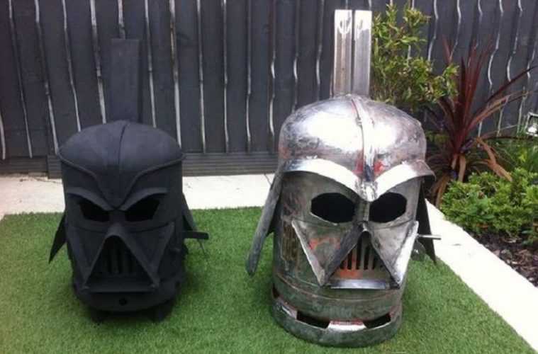 How To Make The Big Darth Vader Wood Stove Featured