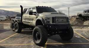 Meet The Super Six  The Six Door Ford F550 Heavy D And DieselSellerz SEMA 2015 Build featured