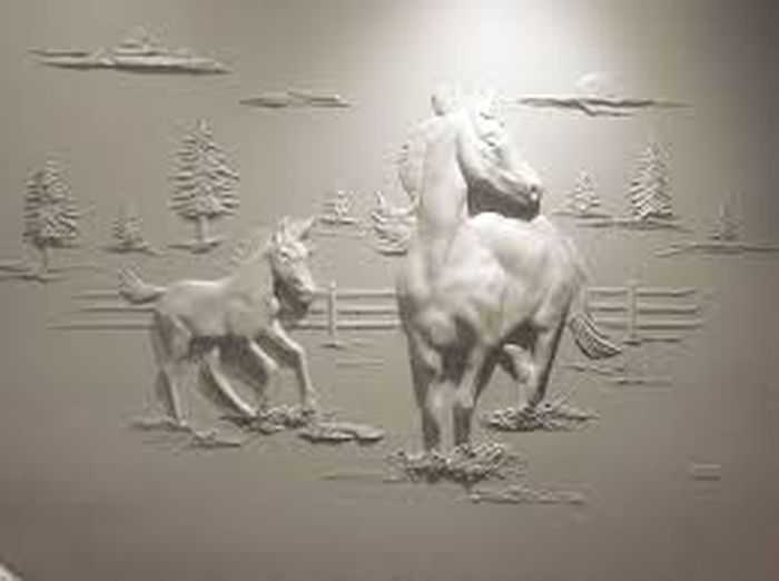 Pretty Amazing Drywall Art - Meet Bernie Mitchell pictures 003