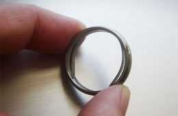 Shomertec Titanium Escape Ring Review And Nickel Knife Pictures 004