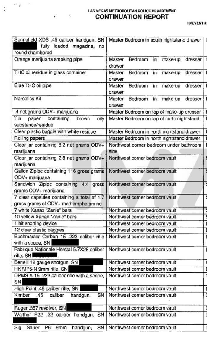 Here Is What The Police Found In Chumlee's House pictures 001