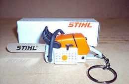 Stihl Battery Operated Chainsaw Keychain  With Sounds Featured