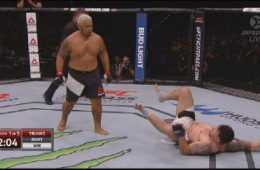 Ufc Fight Night 85  Mark Hunt Knocks Out Frank Mir  Then Walks Off Like A Boss  Again Featured