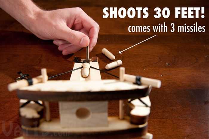 Diy Miniature Wooden Ballista Kit Pictures 003