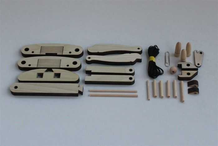 Diy Miniature Wooden Ballista Kit Pictures 005