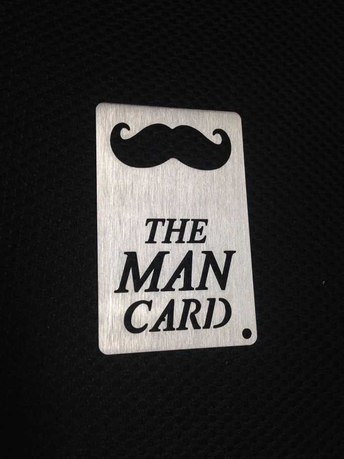 Man Card Stainless Steel Bottle Opener Pictures 001