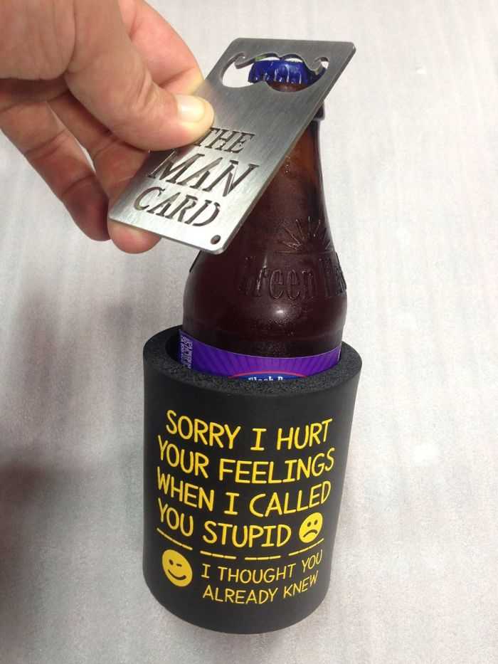 Man Card Stainless Steel Bottle Opener Pictures 004