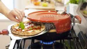 The Pizzeria Pronto Stovetop Pizza Oven featured