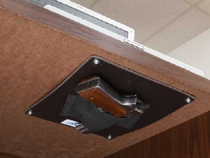 Under The Desk Pistol Holster Pictures 1