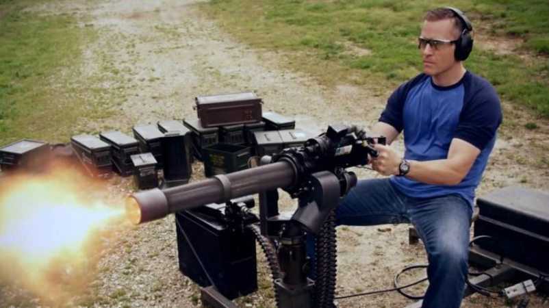 Eric Greitens Shooting  A Minigun  Campaign Ad Great Work 