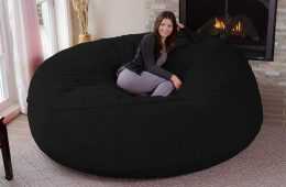 Want A Giant 8 Foot Super Comfy Bean Bag Chair? Of Course You Do.