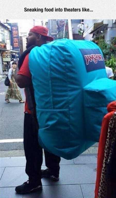 huge back pack