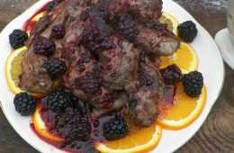 Squirrelorangeblackberrycranberrysaucefeatured