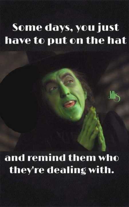 witch from wizzard of oz