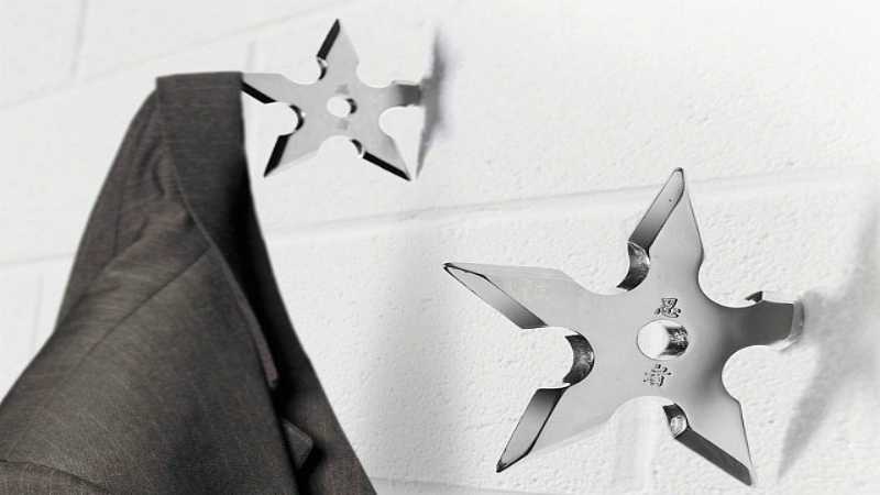 Ninja Star Coat Hangers - Best Coat Hangers Ever? Maybe.