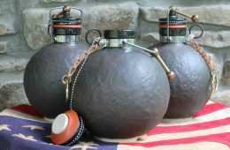 Ceramic Stoneware Cannonball Beer Growler Featured