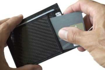 Wavy Modern Carbon Fiber Wallet Review Featured