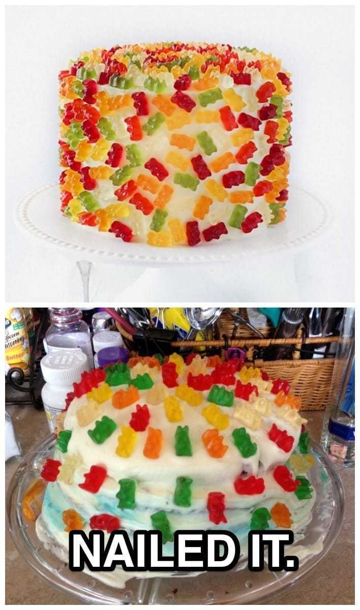 gummy cake