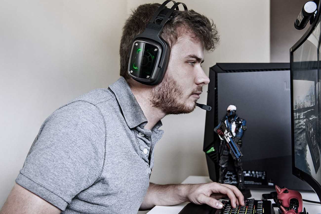 Testing the Razer Headsets