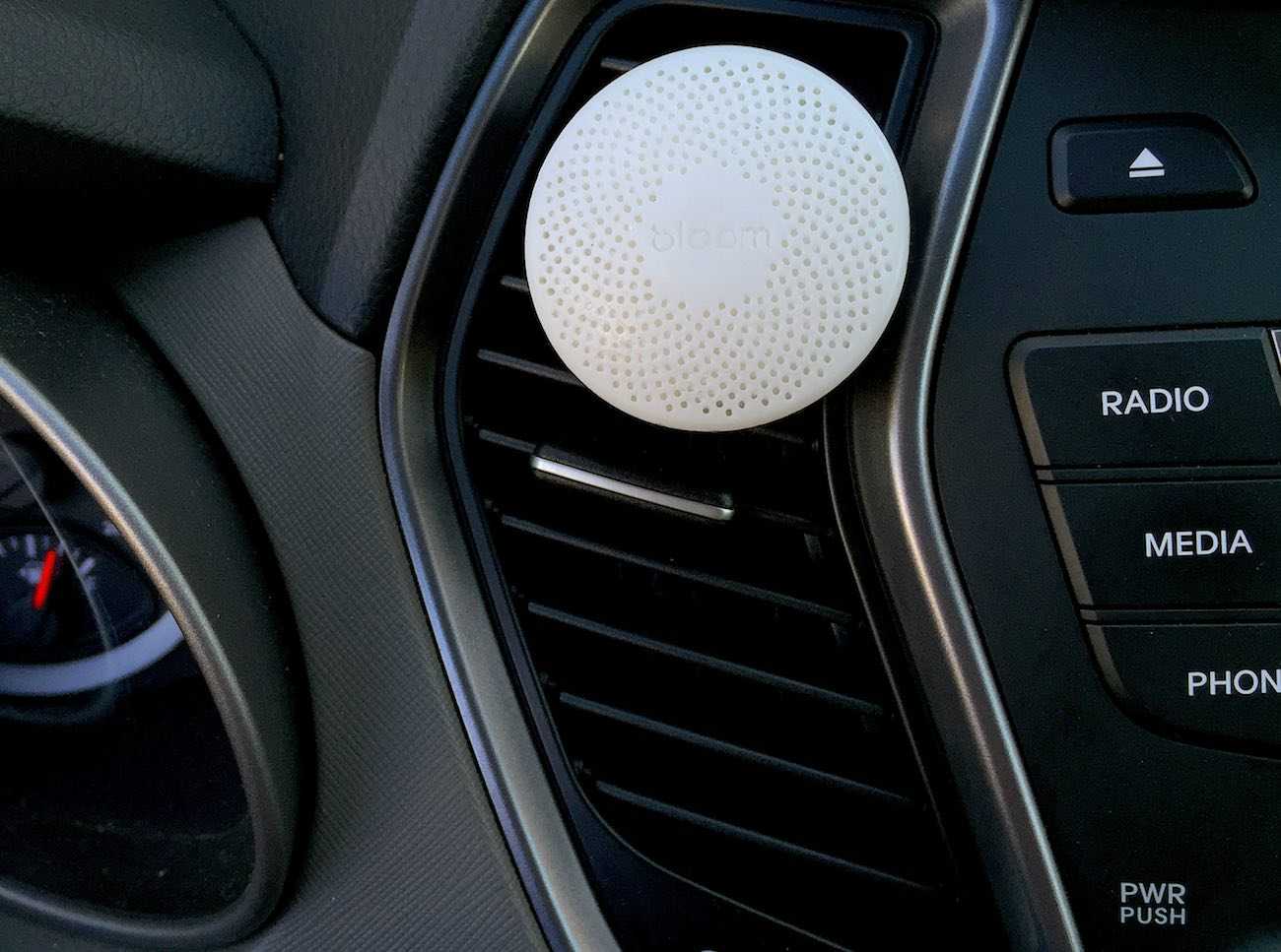 You Can Also Take the Bloom Portable Air Quality Monitor In a Car With You