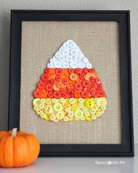 diy candycornbutton